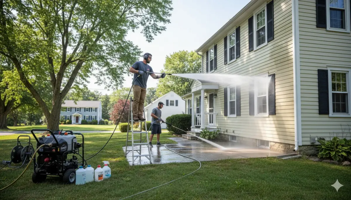 How to Choose a Power Washing Service in Boylston, MA: A Complete Guide