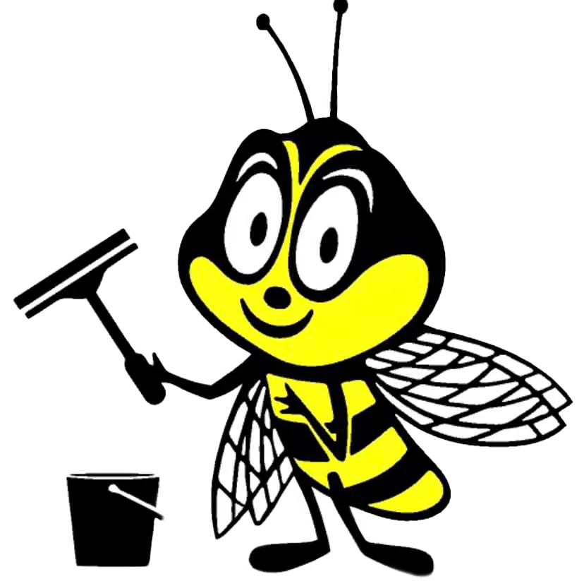 Busy Bee Window & Gutter Cleaning mascot