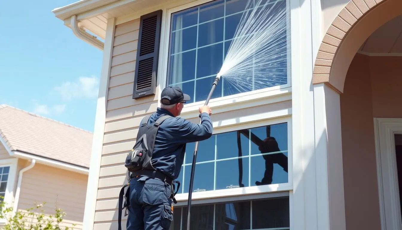 Power washing services in Milford MA