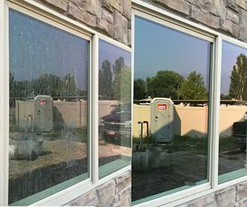 Hard Water Stain Removal for Windows by Busy Bee